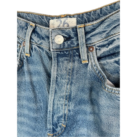 Free People Fast Times High Rise Mom Jeans - Picture 11 of 14